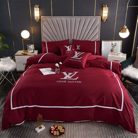 Louis Vuitton queen bed sheets